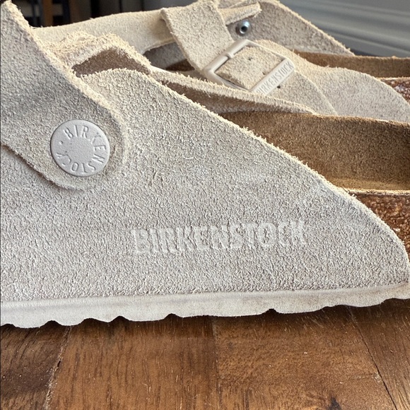 Birkenstock Boston Soft Footbed Suede Clog Sandals 38/7 - Picture 11 of 16